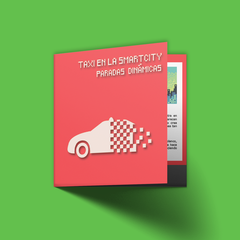 Portada folleto Taxi en la SmartCity - portada
